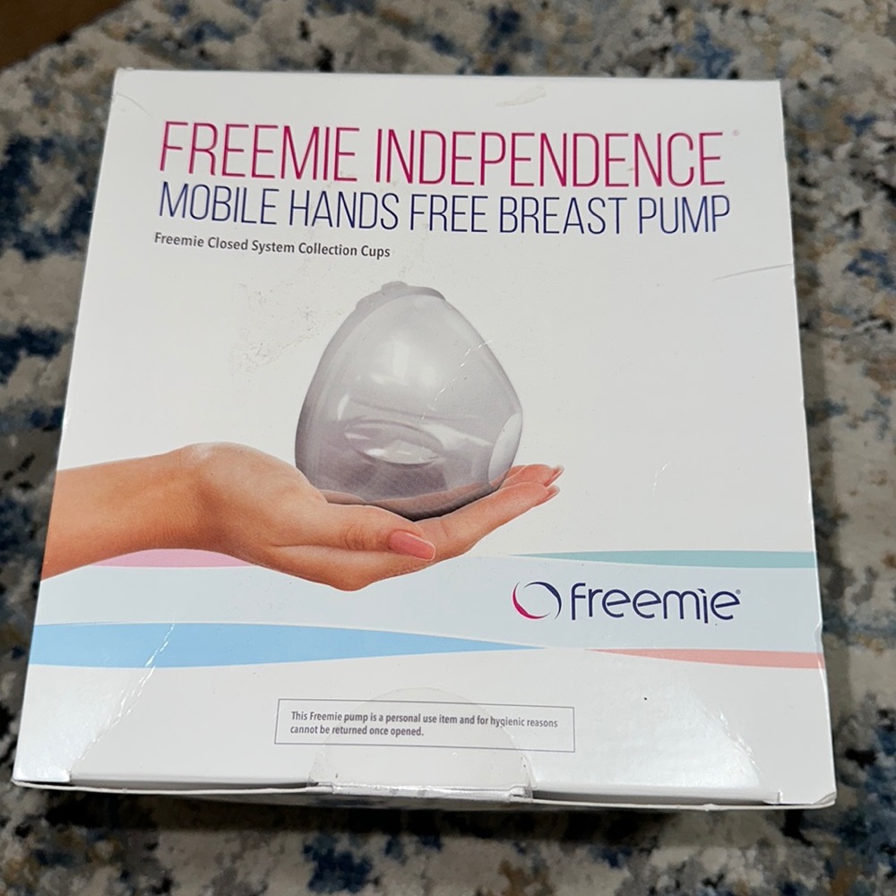 New in box- Sealed. Freemie Independence Mobile Hands Free Breast Pump